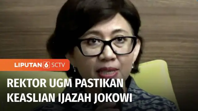 Rektor UGM, Ova Emilia menggelar konferensi pers terkait gugatan ijazah Presiden Jokowi. Ova memastikan keaslian ijazah Presiden Jokowi sebagai lulusan Fakultas Kehutanan UGM tahun 1985.