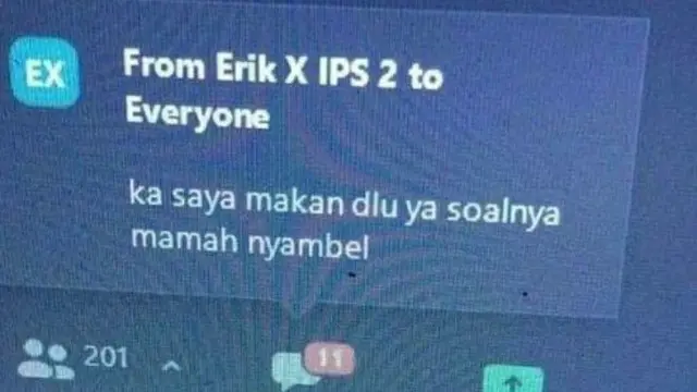 7 Chat Grup Kocak saat Sekolah Online Ini Bikin Susah Tahan Tawa