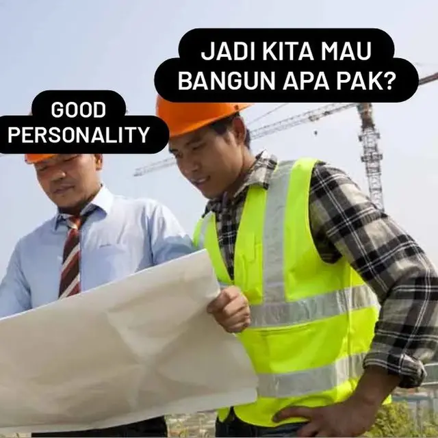 6 Meme Dialog Kocak Tukang Saat Kerja Ini Bikin Geleng Kepala