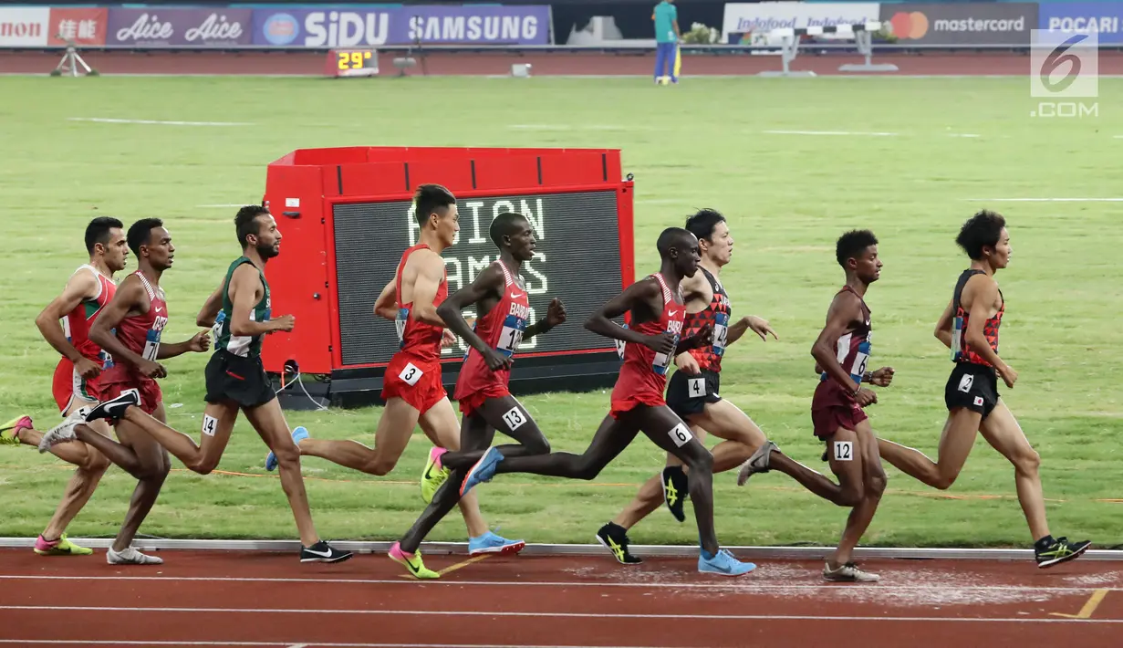 FOTO: Dua Pelari Putra Indonesia Gagal Meraih Medali di Lari 3000 meter ...
