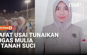 Kabar duka datang dari penyelenggaraan ibadah haji 2026. Seorang tenaga kesehatan yang tergabung dalam tim petugas haji Indonesia, dr. Fitria Rezkiani asal Kota Baubau, Sulawesi Tenggara, meninggal dunia di Arab Saudi usai menunaikan tugasnya melayan...
