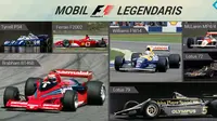 Dalam sejarah F1 ada beberapa mobil yang dianggap legendaris, karena memiliki keunikan dan inovatif. (Oto.com)