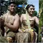 Sambutan warga Solo saksikan kirab Kaesang-Erina yang tumpah ruah penuhi jalan menuju Pura Mangkunegaran. (Sumber: YouTube/Presiden Joko Widodo)