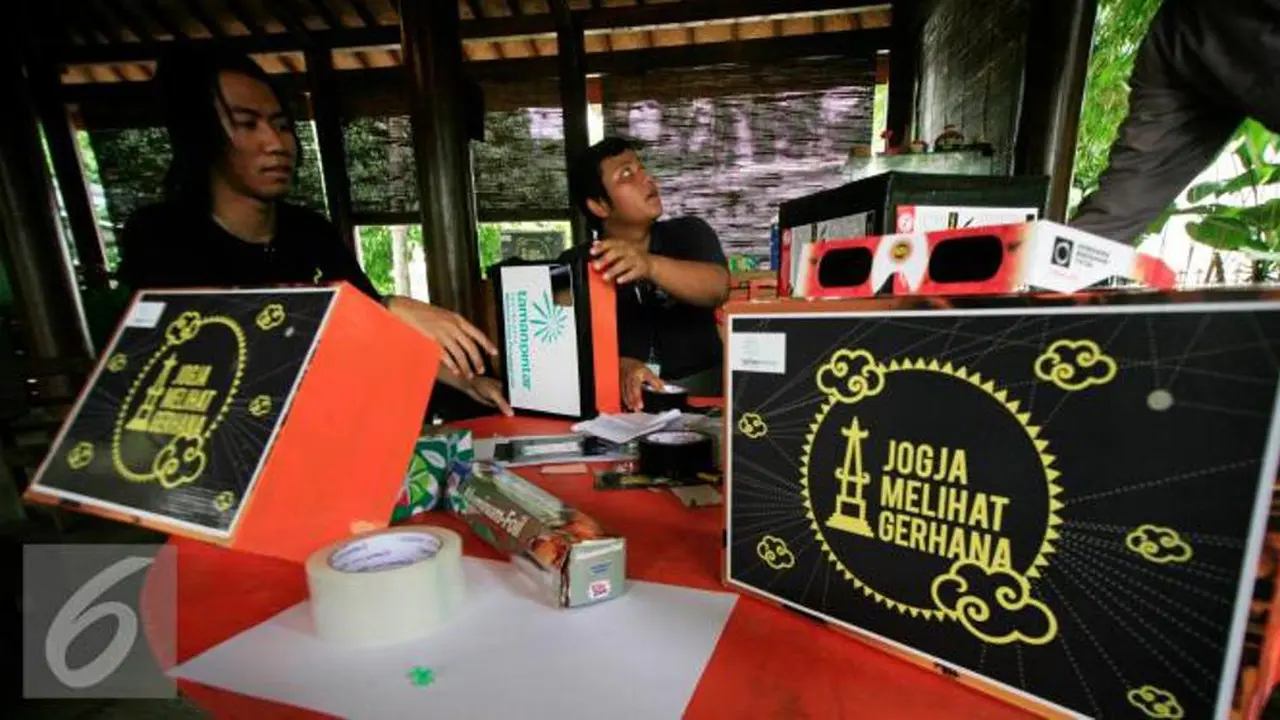 Jogja Melihat Gerhana, Persiapan Warga Menyambut Gelapnya Angkasa