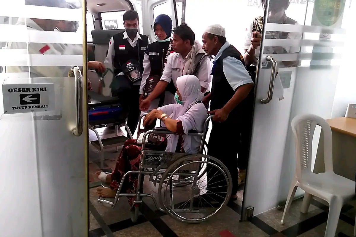Jemaah Haji yang sakit