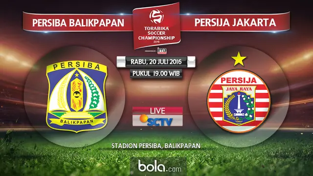 Persiba Balikpapan vs Persija Jakarta