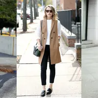 Style dengan sweater. (via: istimewa)