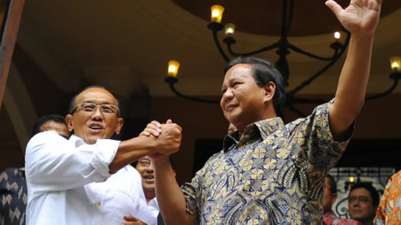 Aburizal Bakrie dan Prabowo Subianto