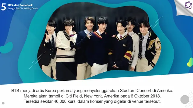 [Bintang] BTS, dari Comeback hingga Siap Tur Keliling Dunia