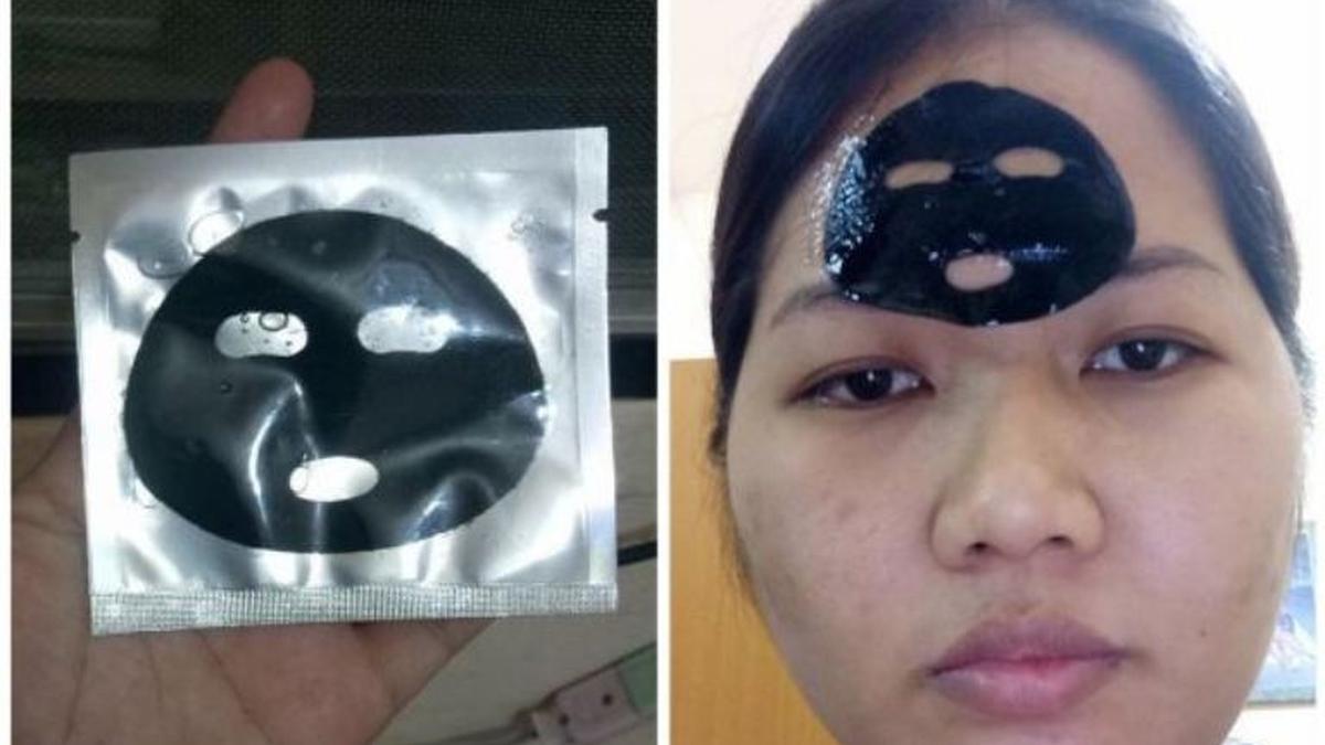 Beli Masker Wajah di Online Shop, yang Datang Malah Masker Jidat, Kocak