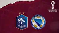 Kualifikasi Piala Dunia - Prancis Vs Bosnia-Herzegovina (Bola.com/Adreanus Titus)