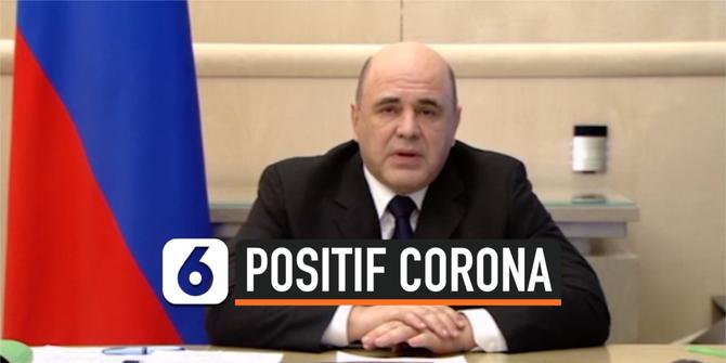VIDEO: Detik-Detik PM Rusia Umumkan Positif Corona Covid-19