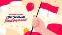 Ilustrasi kemerdekaan RI, HUT Indonesia. (Photo Copyright by Freepik)