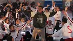 Pengusaha yang juga cawapres nomor urut 02 Sandiaga Uno saat mengisi Young Entrepreneur Summit (YES) 2019 yang digelar KAHMIPreneur di Medan, Sumatera Utara, Minggu (7/4). Acara ini diikuti ribuan peserta dari berbagai kalangan seperti mahasiswa dan pelaku usaha. (Liputan6.com/HO/Asra)