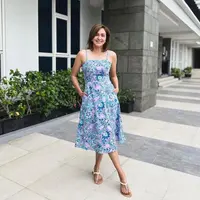 Sukses turunkan berat badan hingga 6 Kg, intip tampilan terbaru Donna Agnesia yang terlihat semakin langsing. (Instagram/do.style.official).