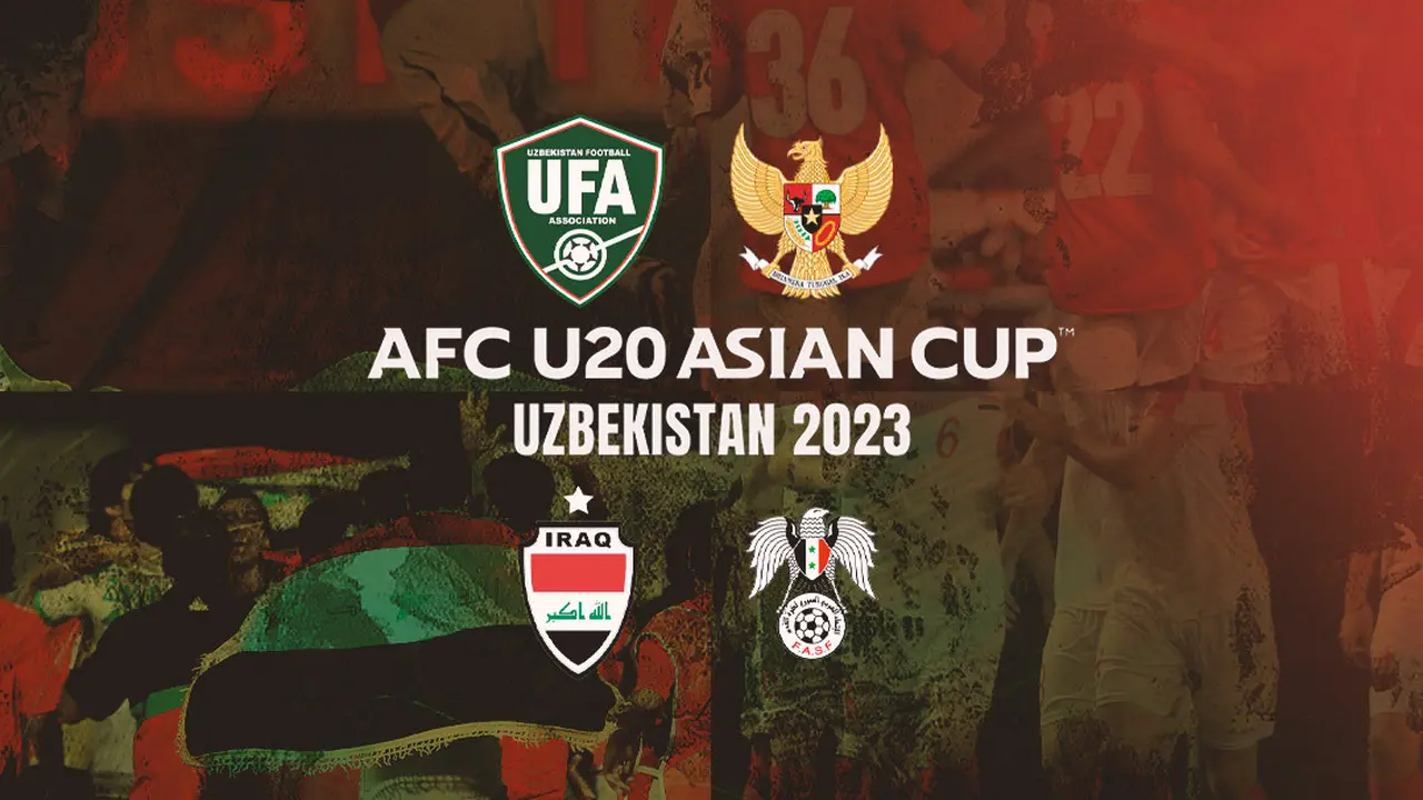 Piala Asia U-20 - Ilustrasi Nuansa Timnas Indonesia, Uzbek, Irak, Suriah