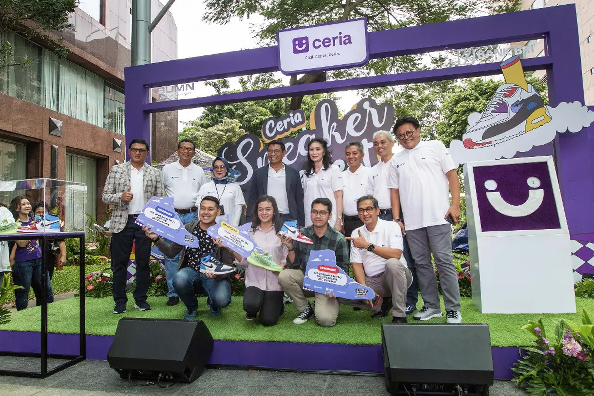 CERIA Sneaker Hype Fest, Cara BRI Perkenalkan Aplikasi Pinjaman Digital Terbaru