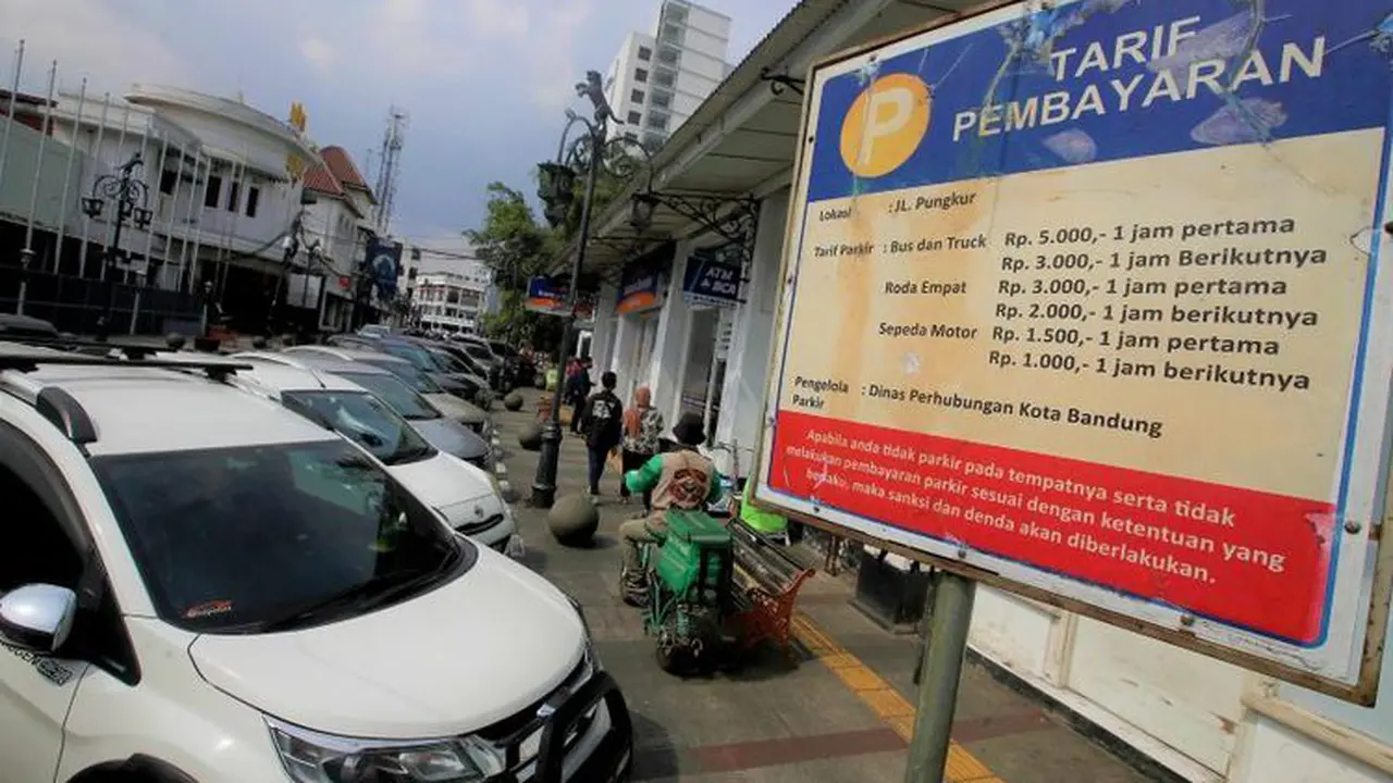 Parkir di Kota Bandung