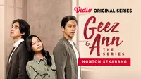 Geez & Ann The Series sudah tayang. Dua episode pertama dapat disaksikan secara gratis. (Dok. Vidio)