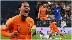 Dahulu Belanda dikenal sering melahirkan striker tangguh karena ditunjang taktik total football, skuat tim Oranje kini malah memiliki banyak bek tengah berbakat. Berikut ini tujuh bek tengan kelas dunia yang berasal dari Belanda. (Kolase Foto dari AFP)