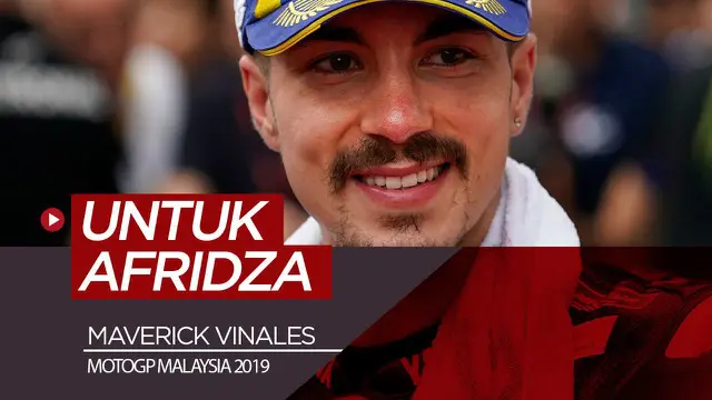 Berita video rider tim Monster Energy Yanaha, Maverick Vinales, mengungkapkan mendedikasikan kemenangannya di MotoGP Malaysia 2019 untuk pembalap Indonesia yang meninggal dunia, Afridza Munandar.