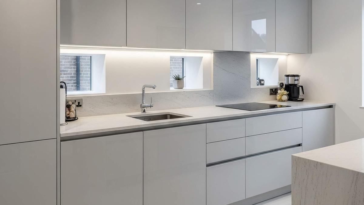 10 Inspirasi Desain Dapur dengan Kitchen Set Single Line Minimalis, Estetik Fungsional