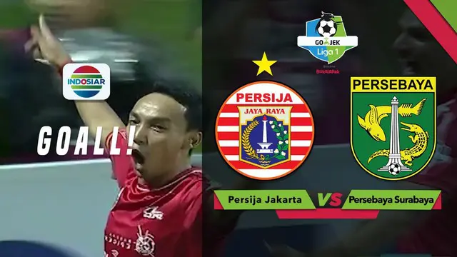 VIDEO: Kejelian Novri Setiawan Buat Persija Bobol Gawang Persebaya