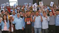 Kaesang Pangarep Bersama Relawan dan TKD Kabupaten Serang. (Rabu, 03/01/2023). (Yandhi Deslatama/Liputan6.com).