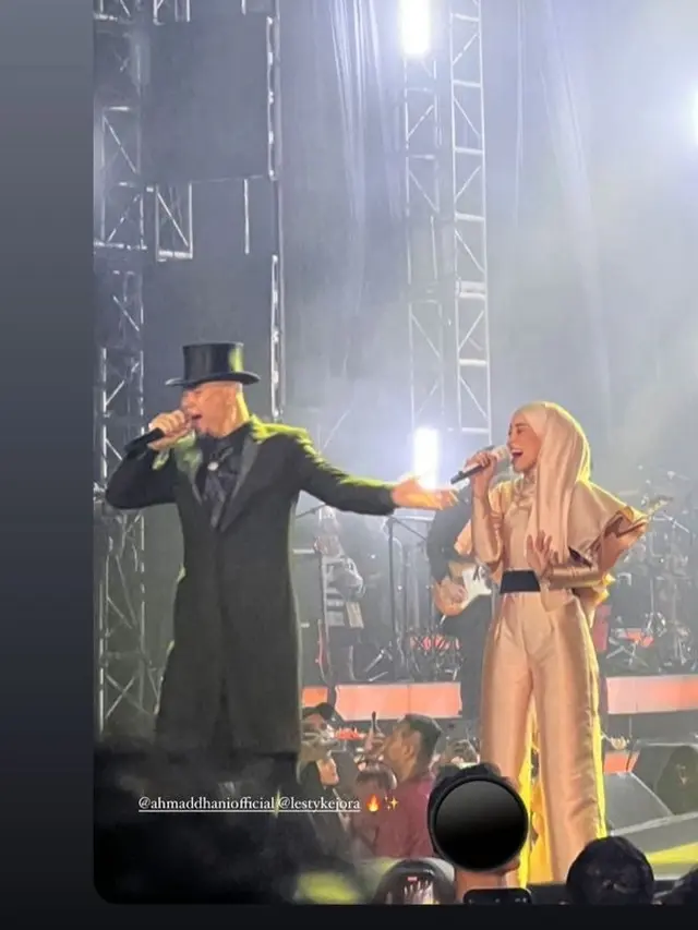Konser 51 Tahun Kerajaan Cinta Ahmad Dhani digelar di Jakarta pada Minggu, 28 Mei 2023 (Foto: instagram shaniaindryn)