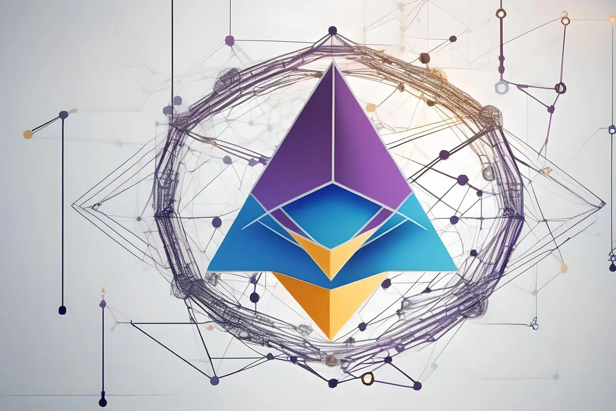 Ilustrasi aset kripto Ethereum. (Foto By AI)