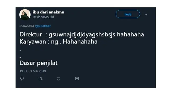 Drama Soal Ketawa karir Antara Bos dan Karyawan