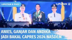 Gubernur DKI Jakarta, Anies Baswedan diusung sebagai Bakal Calon Presiden 2024 Partai Nasdem bersama Ganjar Pranowo, dan Andika Perkasa. Masuknya Ganjar dalam bursa Capres Nasdem dinilai Puan Maharani biasa saja dan menghormati sikap Parpol lain.