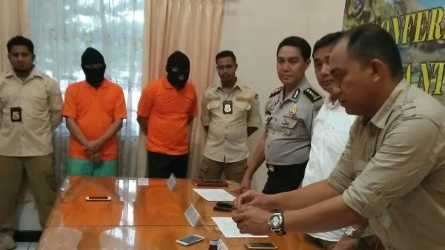 Asyik Pijat, Pengguna Sabu Digelandang Polisi