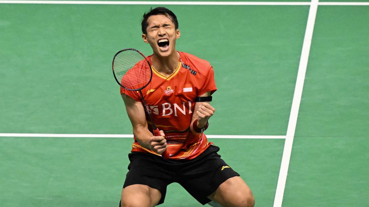 Jonatan Christie - Hong Kong Open 2023 - Bulu Tangkis