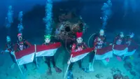 Pemilihan lokasi upacara di Biak bukan sekadar karena lautnya yang jernih dan terumbu karang yang memesona. Pulau Biak menyimpan sejarah penting Perang Dunia II sebagai pangkalan militer Jepang dan Tentara Sekutu.