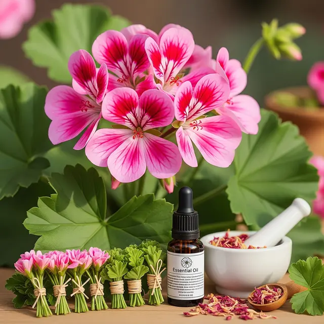 Bunga Geranium (Gemini AI)
