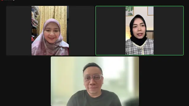 Nahda Nabilah menjadi bintang tamu dalam program daring “TikTok Shop Sellers and Creators Interview,” Senin (18/9/2023).