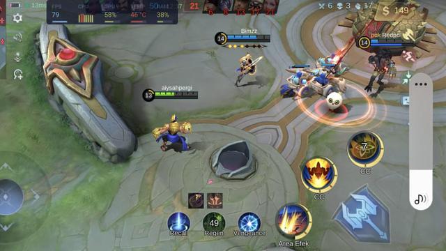 Uji Bermain Mobile Legends