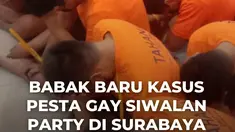 Kasus pesta gay bertajuk "Siwalan Party" di Surabaya memasuki babak baru setelah 25 peserta menjalani sidang perdana dugaan tindak pidana pornografi di Pengadilan Negeri Surabaya pada 9 Februari 2026, dengan total 34 terdakwa yang dibagi dalam beberapa berkas perkara.

Kasus ini terungkap dari pe...