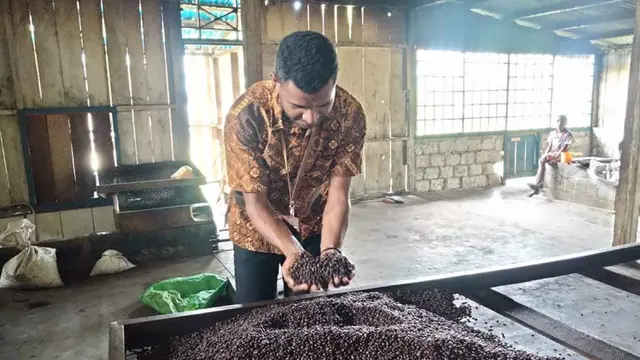Petani Kopi di Papua