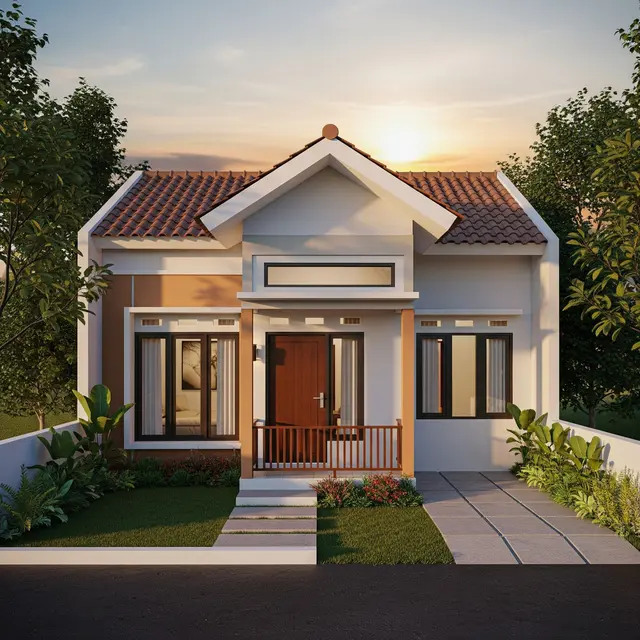 9 Model Rumah 6x8 Biaya 50 Juta, Hunian Murah tapi Minimalis