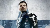 Bucky Barnes alias Winter Soldier di  The Falcon and The Winter Soldier. (Marvel/ Disney via Instagram/ imsebastianstan)
