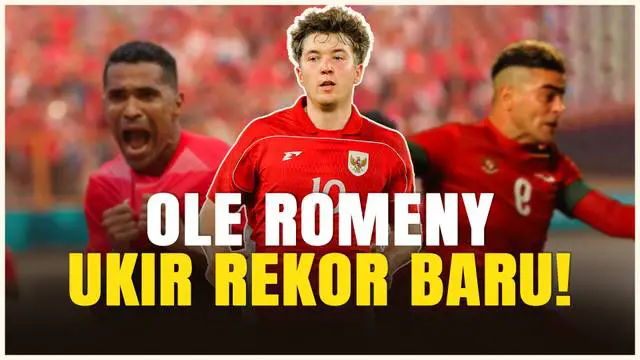 VIDEO: Ole Romeny Ukir Rekor Langka Setelah Cetak Dua Gol untuk Timnas Indonesia