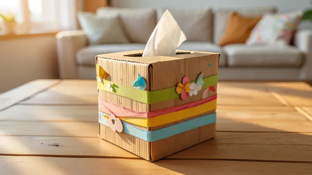Barang dari kardus bekas parcel lebaran (Foto: Reve.com)