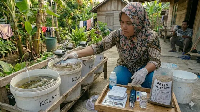 Cara Budidaya Ikan Patin di Tong Cat Bekas dengan Sistem Sederhana