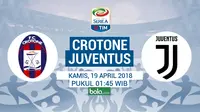Serie A Crotone Vs Juventus (Bola.com/Adreanus Titus)