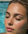 Mermaid skin menjadi tren makeup terbaru yang menghadirkan tampilan kulit lembap, glowing, dan bercahaya alami dengan efek seperti baru keluar dari laut. (Foto/Dok: Pexels)
