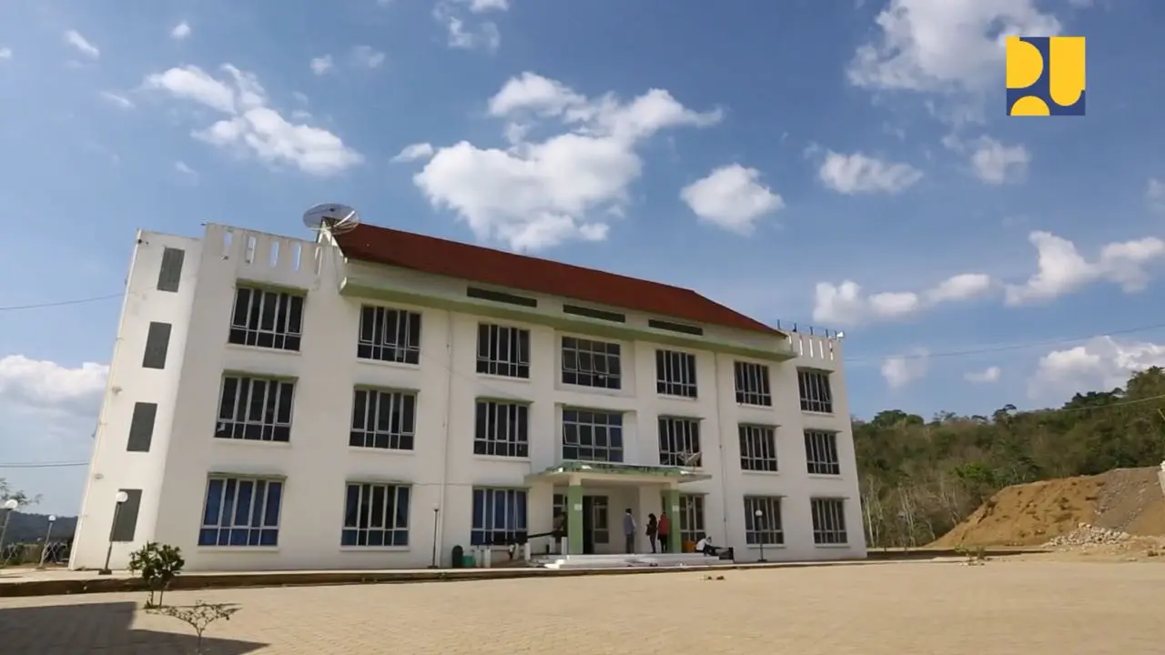 Kementerian PUPR membangun dua tower Rumah Susun di Pesantren Modern Internasional Dea Malela. (Foto:Humas kementerian PUPR)