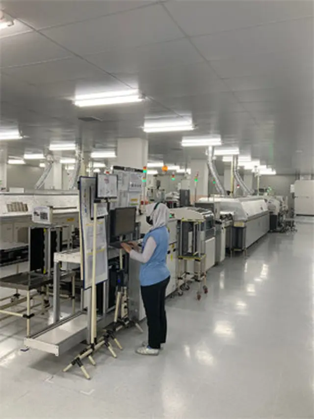 Ruang produksi PT Katolec Indonesia