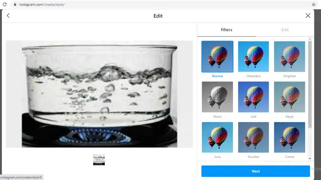 Posting Konten Instagram dari Browser Desktop